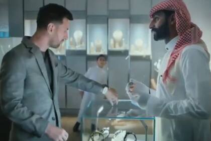 Messi encabeza varias piezas publicitarias para ser la cara turística de Arabia Saudita