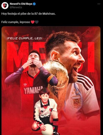 ¿Messi a Newell’s?: el club reveló que tiene un plan para repatriar al 10 en 2027.