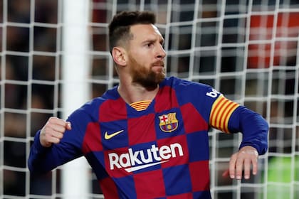 Messi abre el marcador frente a Celta de Vigo