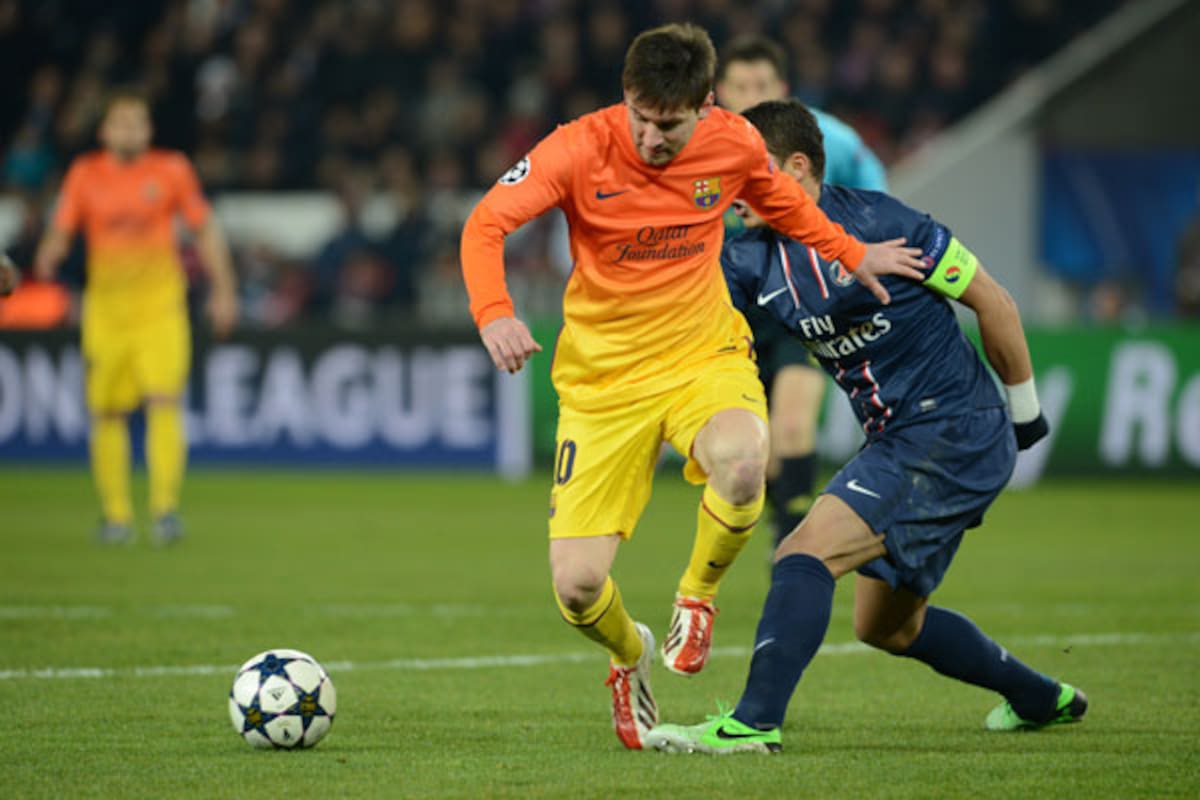 Messi abrió el marcador