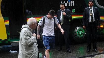 Messi ayer en Bolivia