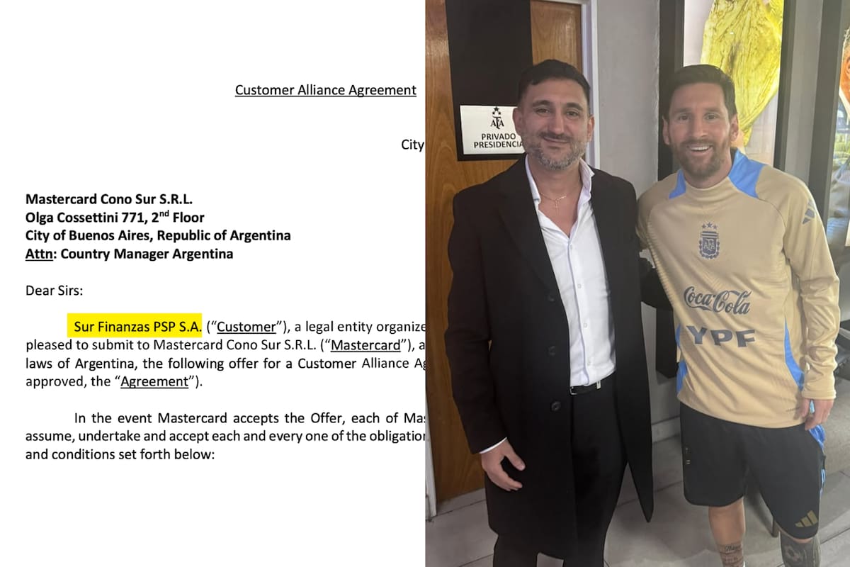 Messi con Vallejos de Sur Finanzas