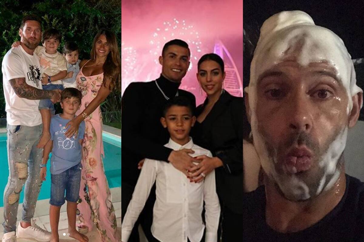 Messi, Cristiano y Mascherano, tres formas diferentes de recibir el 2019