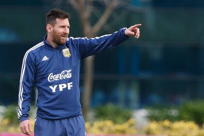 Messi dió una entrevista al canal TyC