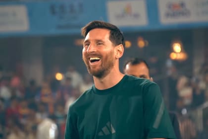Messi disfrutó del amor de los hinchas en India (Foto: @leomessi)