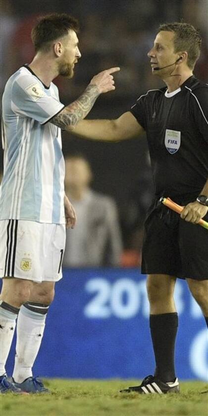 Messi, el día del partido con Chile en el Monumental