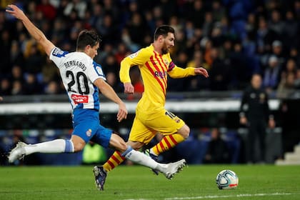 Messi, el gran "escapista" de Barcelona, que esta vez no pudo anotar un gol ante Espanyol