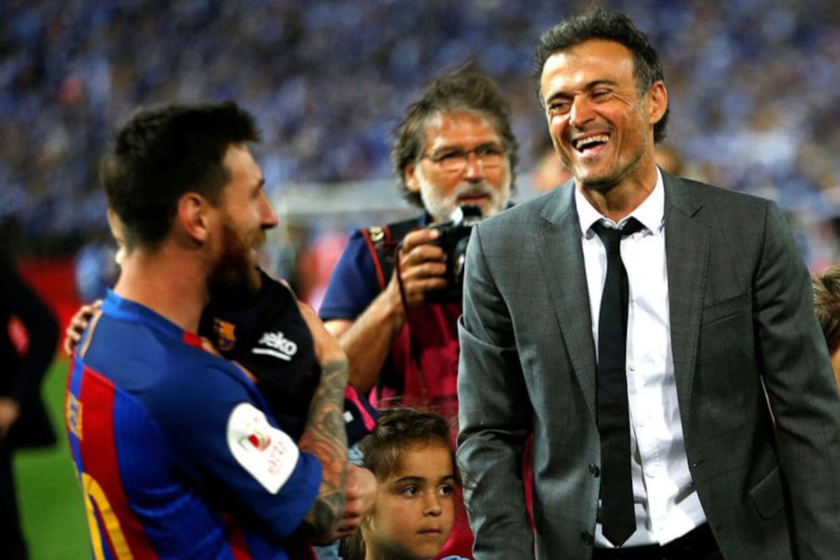 Messi elogió el ciclo de Luis Enrique en Barcelona