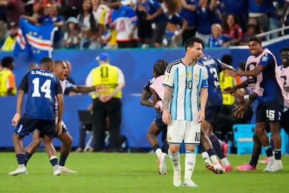 Messi, en la cancha