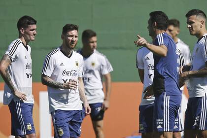 Messi en la pasada Copa América en Brasil