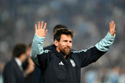 Messi en su despedida