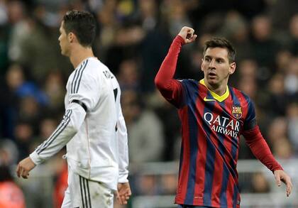 Messi en su época como jugador del Barcelona