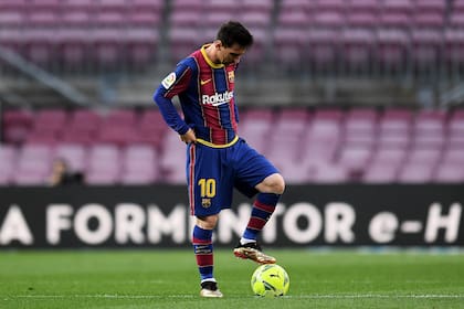 Messi, en su último partido en Barcelona: fue el 16 de mayo de 2021, ante Celta. ¿Se la volverá a poner?