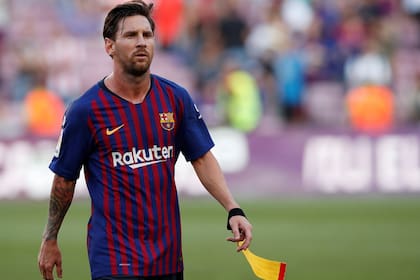 Messi entró en el segundo tiempo y cambió la cara de Barcelona