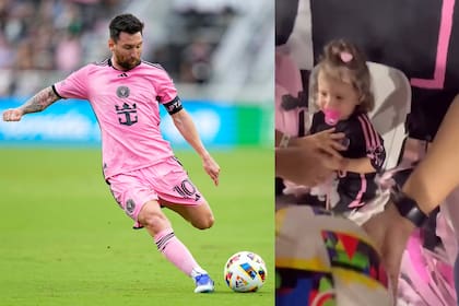Messi erró un gol de tiro libre y le pegó a una niña en las gradas