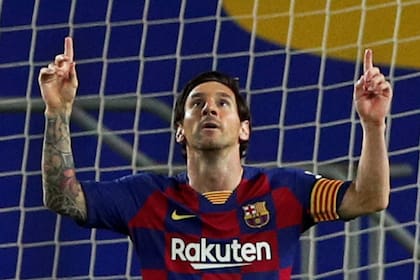 Messi es el máximo goleador histórico de la liga española