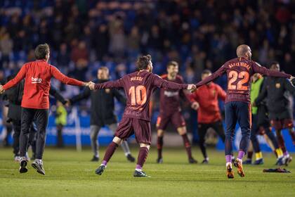 Messi, feliz por su nueva conquista en España