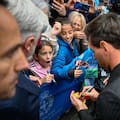 Messi llegó a Oviedo para recibir el premio Princesa de Asturias