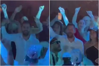 Messi fue a la fiesta de 15 de su sobrina y bailó en la pista "Muchachos", la canción del Mundial (Foto: Captura de video)