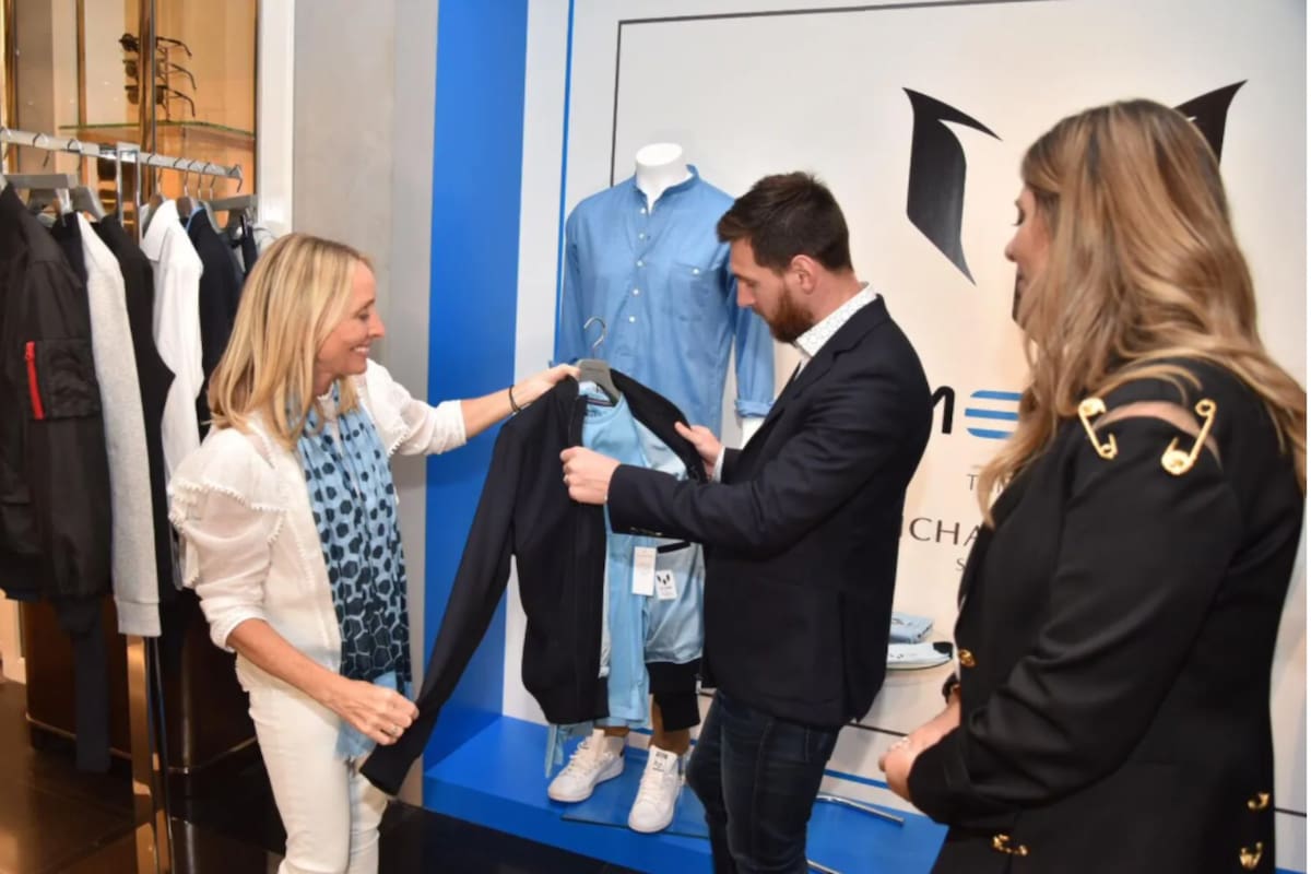 Messi fundó en 2016 su marca que gestionan su hermana menor, María Sol, y Ginny Hilfiger