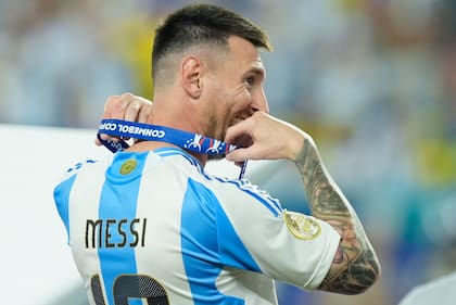 Messi jugó seis mundiales con la selección