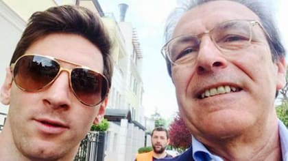 Messi, junto a Poser