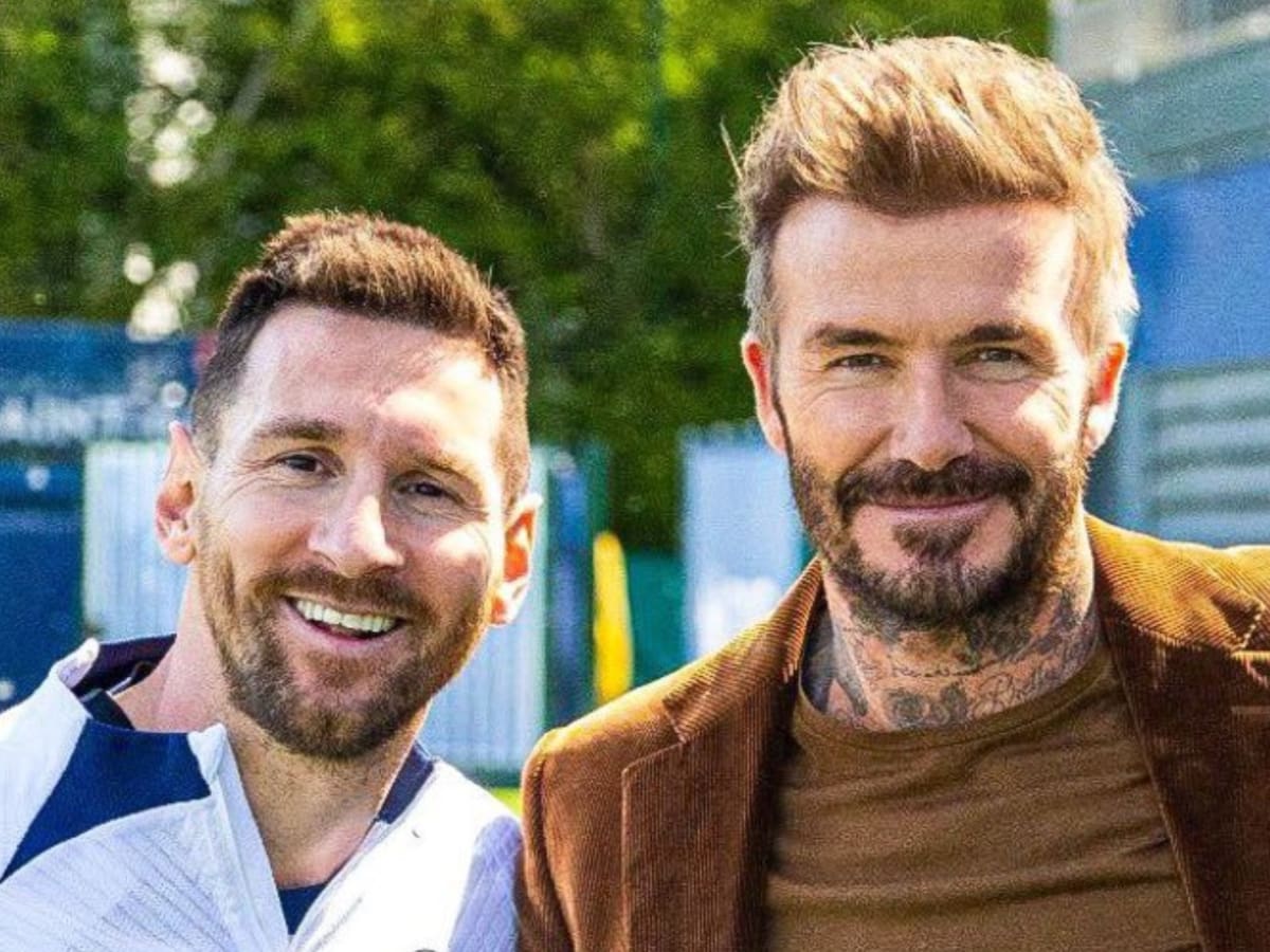David Beckham chicaneó a Lionel Messi y el argentino le respondió con una propuesta que causó furor entre sus seguidores - LA NACION