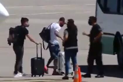 Como todos los años, Messi llegó a Rosario para pasar la Navidad