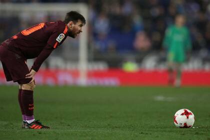 Messi lleva errados con Barcelona 21 de 86 penales