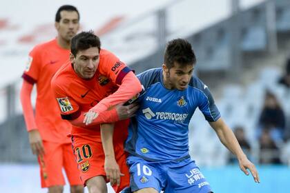 Messi no pudo torcer el cero ante Getafe