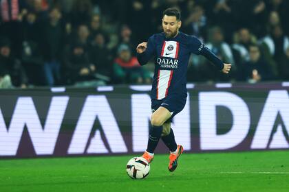 Messi no convierte un gol con la camiseta de PSG desde el 4 de marzo, cuando anotó en el triunfo ante Nantes