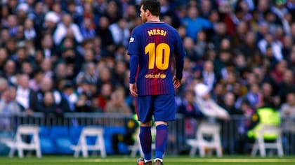 Messi, otra vez mágico en el Bernabeu