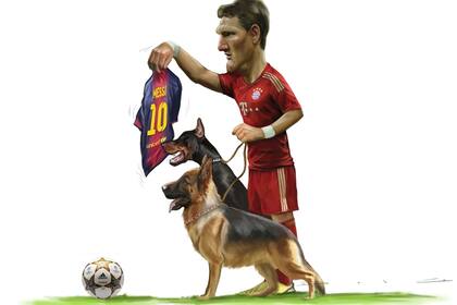 Messi, otra vez sufrió una dura derrota en manos de alemanes