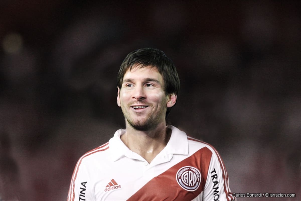Messi pudo comenzar su carrera en River, pero el destino le dijo que no