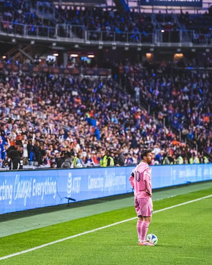 Messi quiere llevar a Inter Miami por primera vez a un juego de campeonato en la MLS (X @@InterMiamiCF)