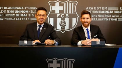 Messi renovó con el Barcelona hasta 2021