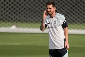 Messi salió a entrenar en Kansas City tras el comunicado de su familia por el estado de salud de Jorge