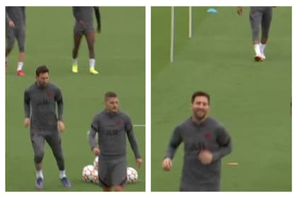 Messi se divirtió con una broma a Verratti