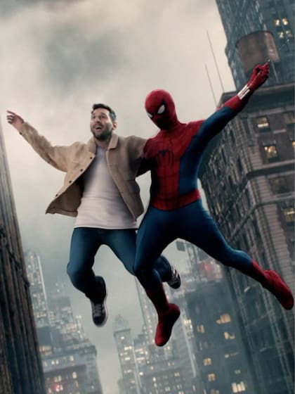 Messi se sumó a una publicidad de Spider-Man: Un nuevo día, la nueva película del superhéroe de Marvel protagonizada por Tom Holland (Foto: Captura de video)