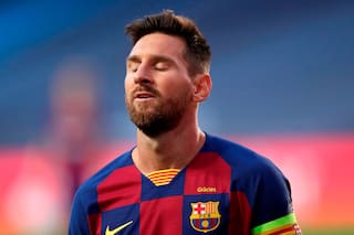 Messi, atado de pies y manos en su propia burbuja