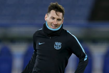 Messi sería titular ante River