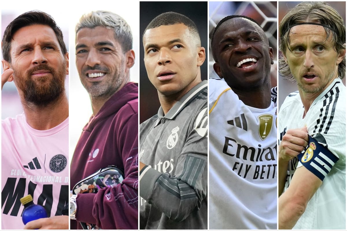 Messi, Suarez, Mbappe, Vinicius y Modric