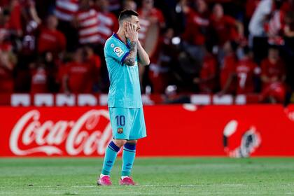 Messi tampoco pudo, por ahora, ayudar a Barcelona a recuperar el protagonismo en la Liga de España