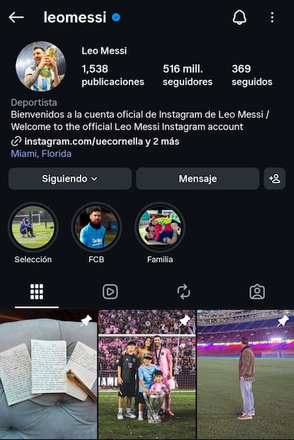 Messi tiene en claro su orden de prioridades: selección, familia y FC Barcelona