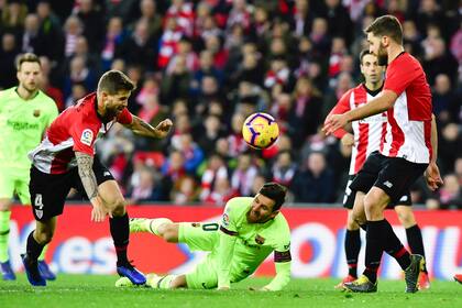 Messi, titular en el empate ante el Athletic de Bilbao