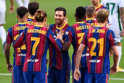 Messi volvió al Camp Nou, Barcelona ganó el Trofeo Joan Gampe