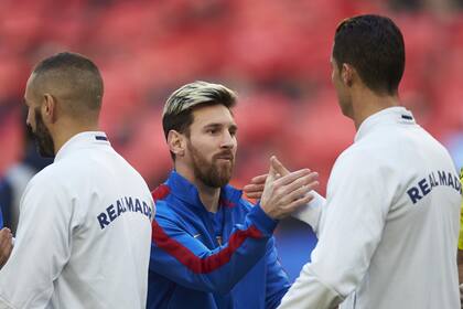 Messi y Cristiano, en el último superclásico español