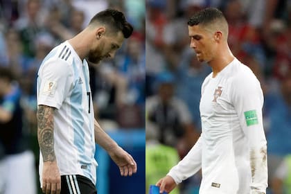 Messi y Cristiano se despidieron de Rusia 2018 en octavos de final