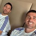 Messi y De Paul mostraron cómo empezaron el día después de vencer a Inglaterra y un detalle ilusionó a todos