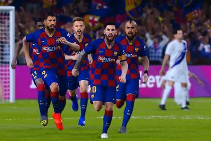 Messi y el Barcelona, dos clásicos que siguen presentes en el Pro Evolution Soccer y que ahora tendrá en exclusiva a Boca, River y la Superliga